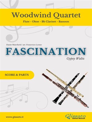 cover image of Woodwind Quartet "Fascination" score & parts